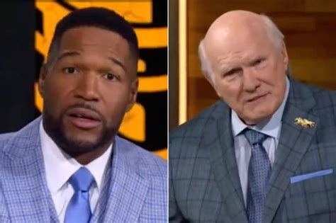 Michael Strahan snaps at Terry Bradshaw on FOX NFL Sunday after ...