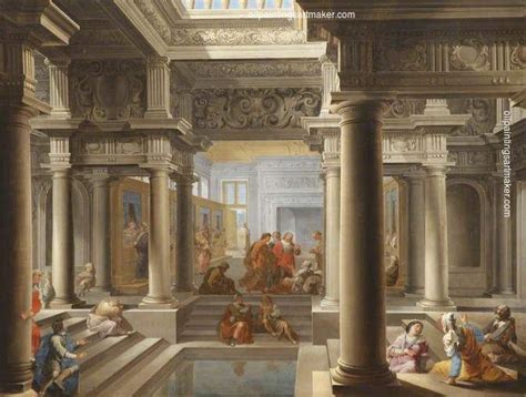 Dirck van Delen Pool of Bethesda, painting Authorized official website ...