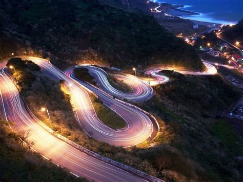 3840x2160 resolution | timelapse photography of road, Touge, hairpin ...