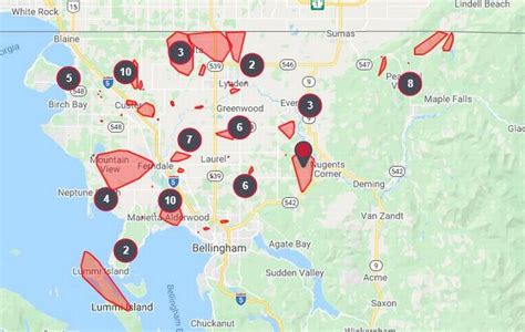 Pse Power Outage Map - Metro Map