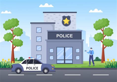 Police Station Animated