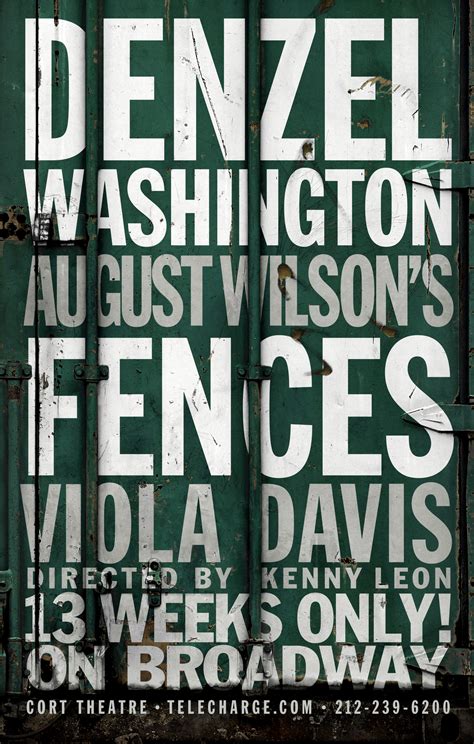 Fences (#1 of 2): Mega Sized Movie Poster Image - IMP Awards