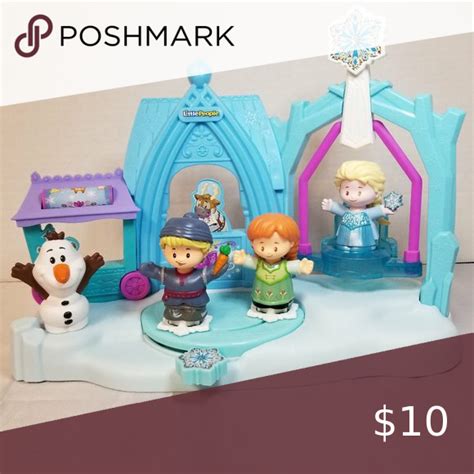 Fisher Price Disney Frozen Arendelle Winter Wonderland with Anna and ...