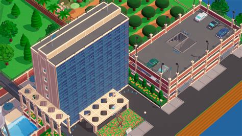 Hotel and Parking Garage [Crown Point Preview #2] : r/ThemeParkitect