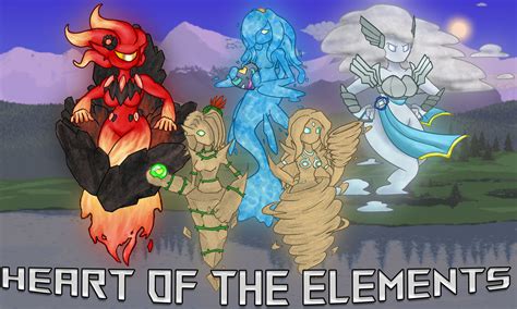 Heart Of The Elements, Terraria Calamity Mod by Ultrinik on DeviantArt