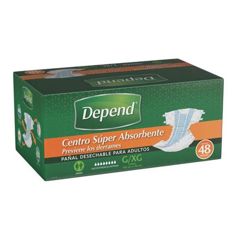 Depend Adult Diaper Size L 48 Units | Health & Beauty | Pricesmart | Miraflores | Guatemala