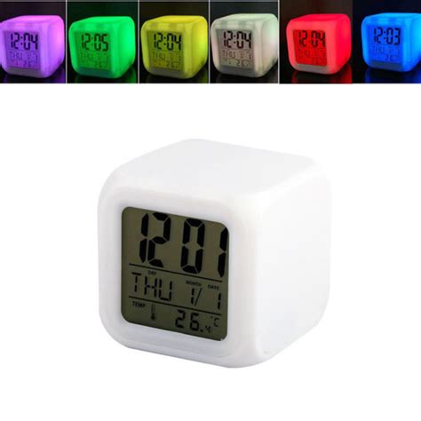 LED Cube Alarm Clock – Amaze Gadget