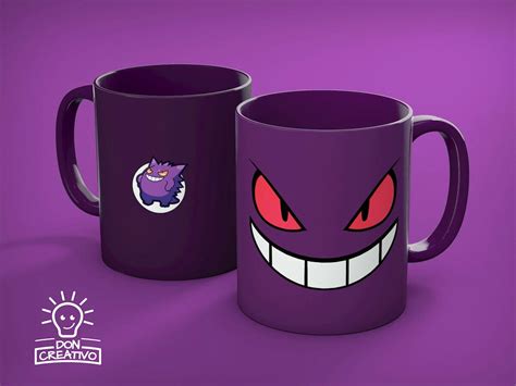 Gengar mug | Mugs, Glassware, Tableware