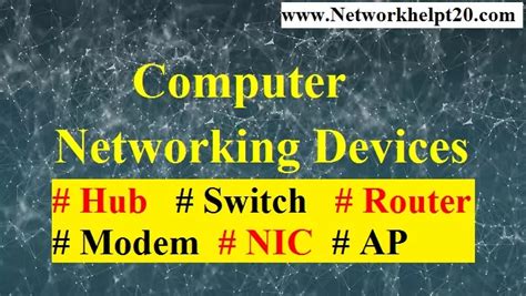 Network Devices - Hub, Repeater, Bridge, Switch, Router, Gateways - Network Help