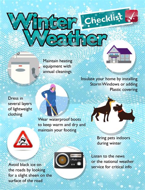 Are you prepared for the winter weather? Here's how to stay safe in the winter months ...