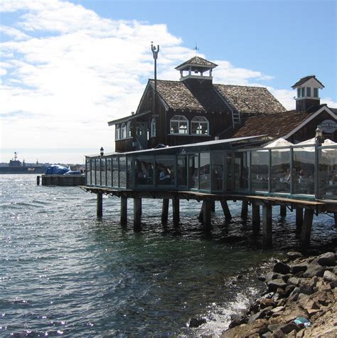 Pier Cafe Restaurant, Seaport Village | Mitch Wagner | Flickr