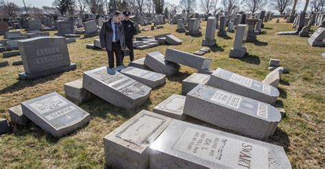 100 Headstones Toppled at a Jewish Cemetery in Philadelphia - The New ...