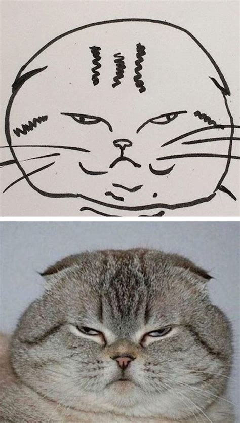 Minimal Cat Art is a Subreddit Where People Share Their Simple Cat Drawings