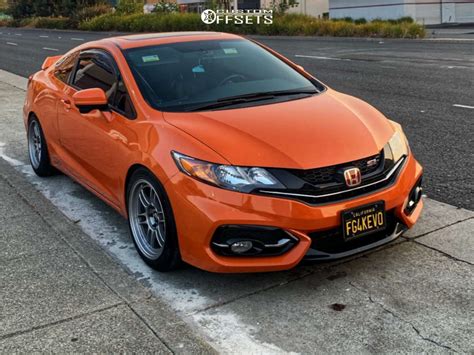 Fog Light Overlays For 9thGen Honda Civic Coupe (2014 – 2015 ...