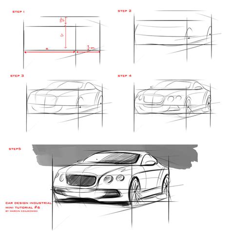 tutorial sketch car #6 by Czajkovski on DeviantArt