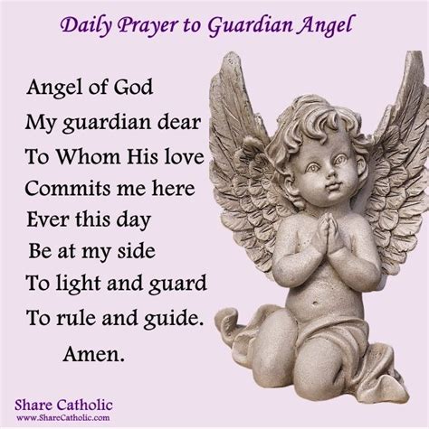 Angel Of God Prayer For Children