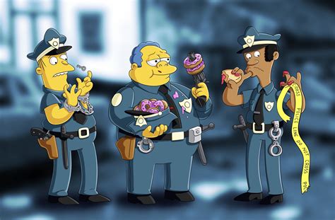 ArtStation - Simpsons police