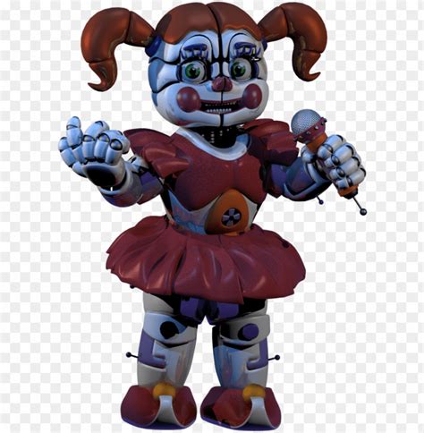 circus baby v5 by fazersion-dasto6q - fnaf sl circus baby full body PNG image with transparent ...