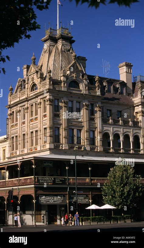 Shamrock Hotel, Bendigo, Central Goldfields Region, Victoria, Australia ...