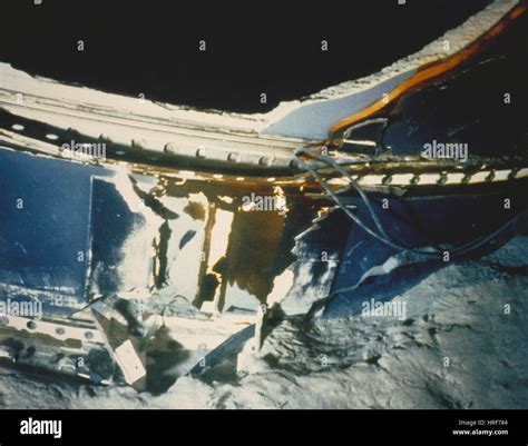 Challenger Shuttle Debris Stock Photo - Alamy