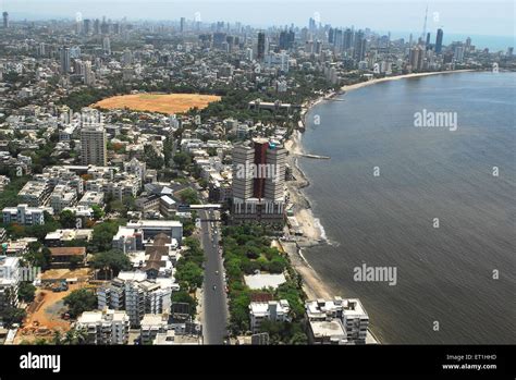 Aerial view of city ; Bombay Mumbai ; Maharashtra ; India Stock Photo - Alamy