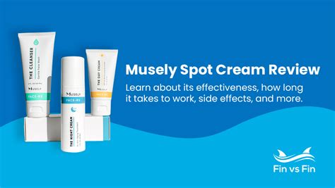 Musely Spot Cream Review - Does It Work for Melasma? - Fin vs Fin