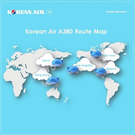 A380 route map, 2013.11.21 | Korean air, Korean, Air