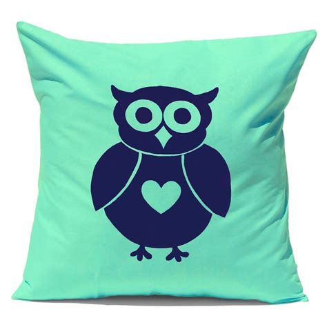 Handmade owl cushion cover (various colours) | Owl cushion, Cushion cover, Cushions