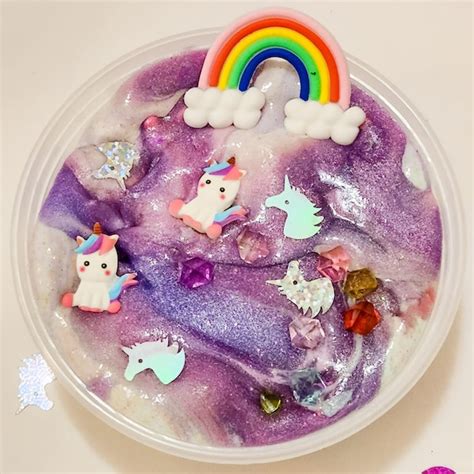 Unicorn Slime - Etsy