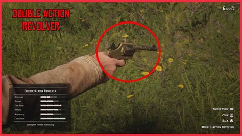 Double Action Revolver Gameplay in Red Dead Redemption 2(RDR2) - YouTube