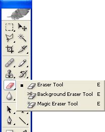 Photoshop Eraser Tool