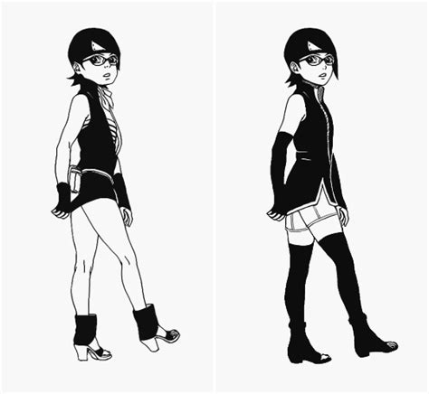 Sarada fanart edit i found : Boruto