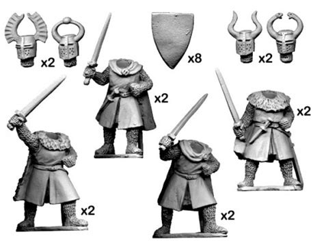 MCF041 - Dismounted Teutonic Knights - Crusader Miniatures