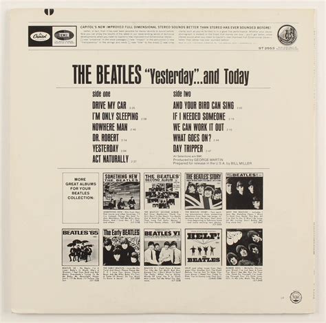 Vintage 1967 The Beatles "Yesterday and Today" Vinyl Record Album | Pristine Auction