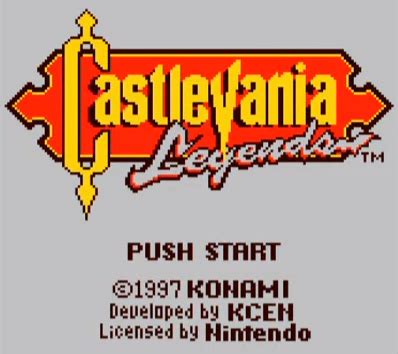 Castlevania Legends