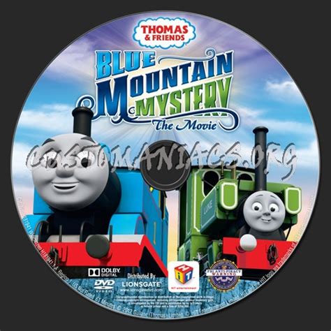 Thomas & Friends: Blue Mountain Mystery The Movie dvd label - DVD Covers & Labels by ...