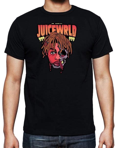 Juice Wrld 999 Black T Shirt | Teevimy