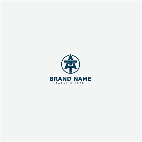 AT Logo Design Template Vector Graphic Branding Element. 11181760 Vector Art at Vecteezy