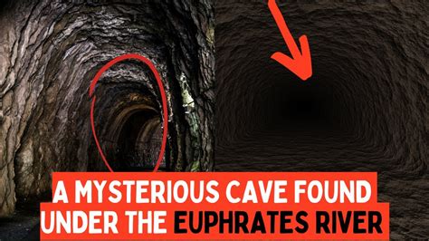 A Mysterious Cave Found Under Euphrates River as It's water drying Up ...