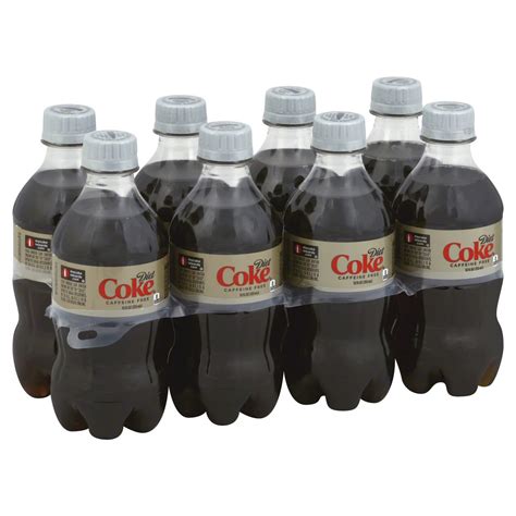 Coca-Cola Diet Caffeine Free Coke 12 oz Bottles - Shop Soda at H-E-B