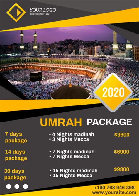 UMRAH HAJJ Template | PosterMyWall