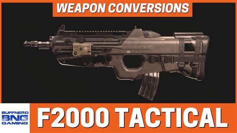 FN F2000 Tactical Weapon Conversions - Call Of Duty Modern Warfare / Vanguard - YouTube