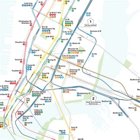 IND Second System Track Map: A detailed look at every official subway ...