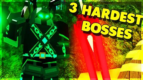 BEATING THE 3 HARDEST BOSSES IN NIGHTMARE HARDCORE! (ROBLOX DUNGEON ...