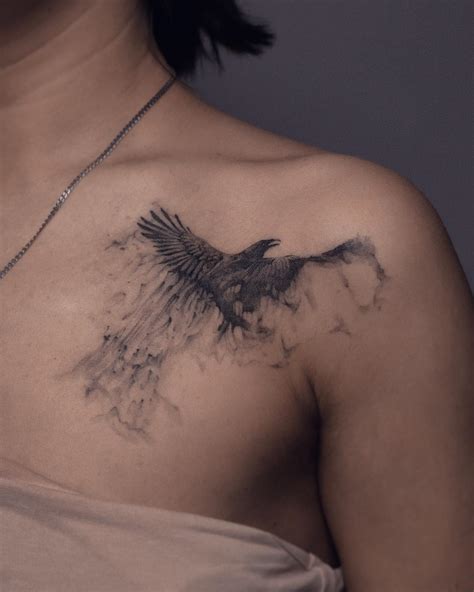 30 DARK Raven Tattoo Ideas for Men & Women in 2023