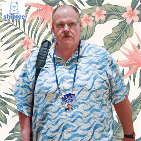 Kc Chiefs Coach Andy Reid Hawaiian Shirt - Shibtee Clothing