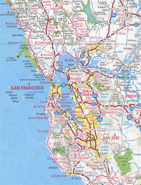 Maps: SF Bay area, California | English 4 Me 2