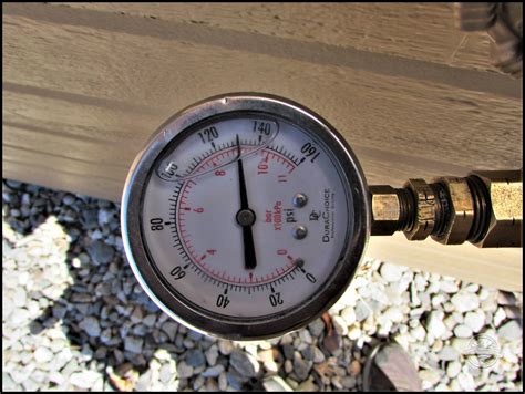 Getting High- Water Pressure — Wenatchee Home Inspection