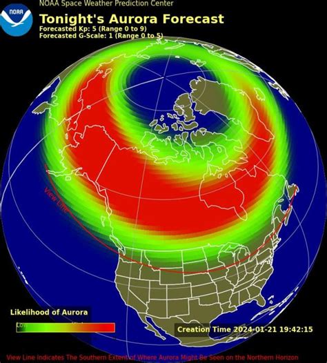 Geomagnetic storm watch issued; northern lights could come to these states | KRON4