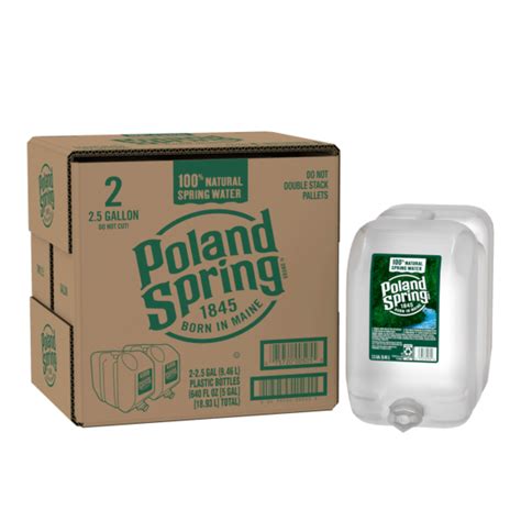 Poland Spring® Bottled Water | 2.5-Gallon 2-Pack | ReadyRefresh